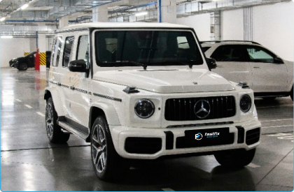 Mercedes G63 Alignment Inspection